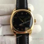 Replica Rolex Cellini Danaos Gold and Black Watch AAA Swiss Rolex Geneve Fake watch
